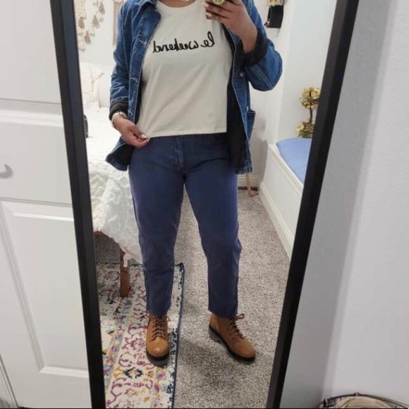 New! Current Elliot The Debbie Crop Straight Leg Ankle Pants - Picture 2 of 11